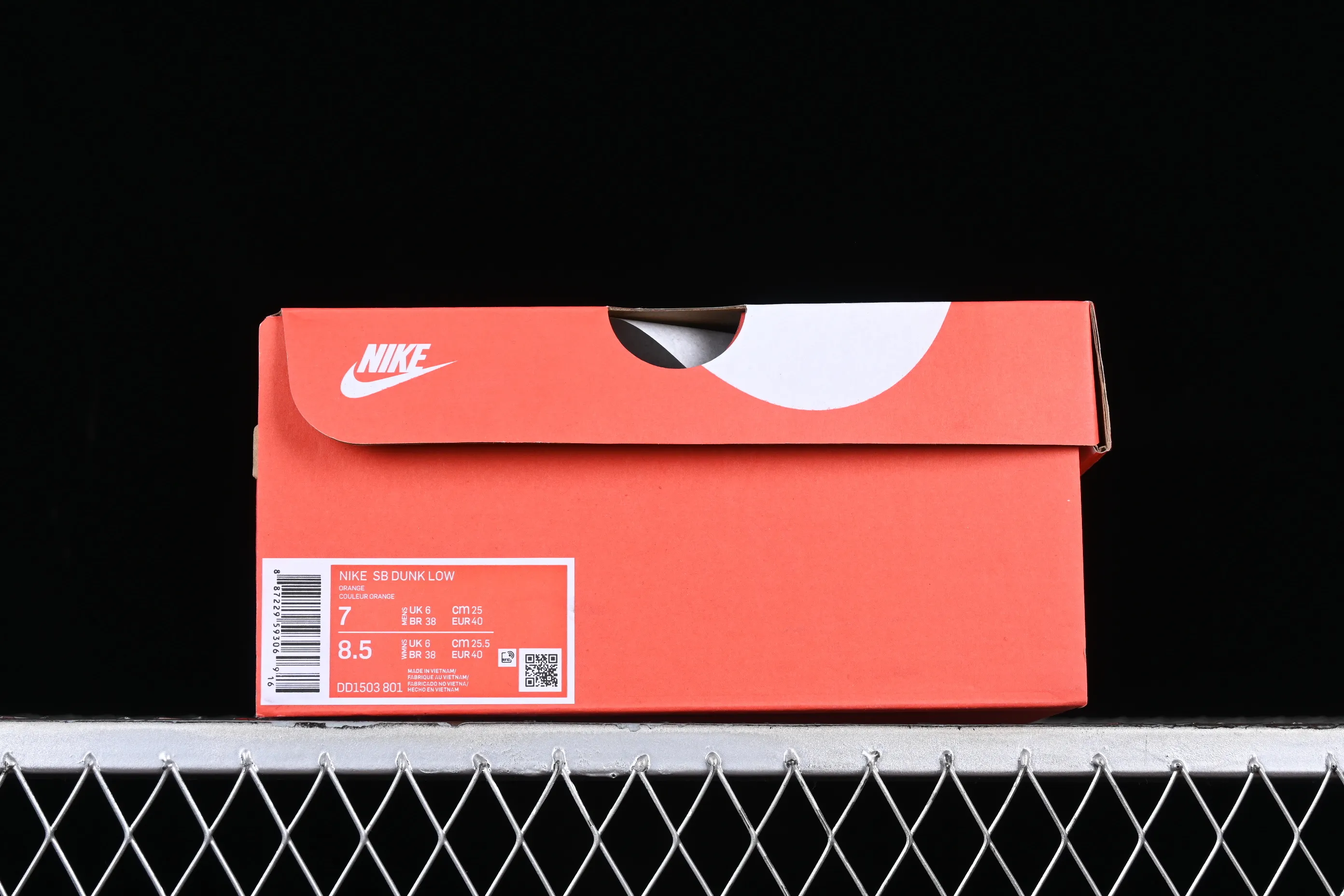 All categories Nk SB Dunk series Nk SB Dunk Low low-top sneakers N version Nk SB Dunk Low orange SB low-top sports and leisure sneakers DD1503-801